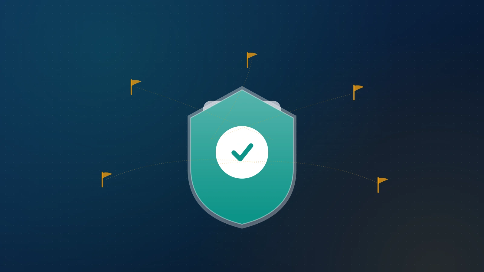A shield and redaction bars guarding a personal Instagram profile from an Instagram ban service targeting the account.